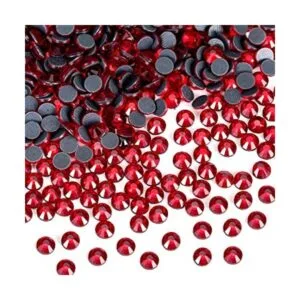 SS10 Diamantes de imitación termoadhesivos color rojo_1