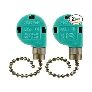 Paquete de 2 interruptores de ventilador de techo Dotlite_1