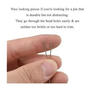 Hahiyo Alfileres de satén fino de 1.969 in de longitud se_3