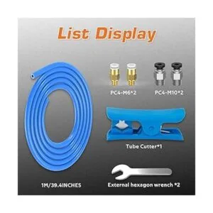 Creality Kit de tubo de PTFE Bowden tubo de teflón de_2