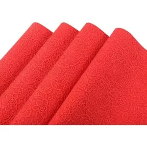 Picheng Hojas de cuero sintético en relieve rollos de_2