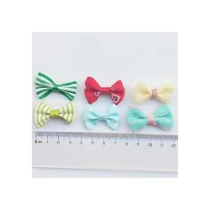 Surtido de cintas flores y moños artesanales Chenkou a_4