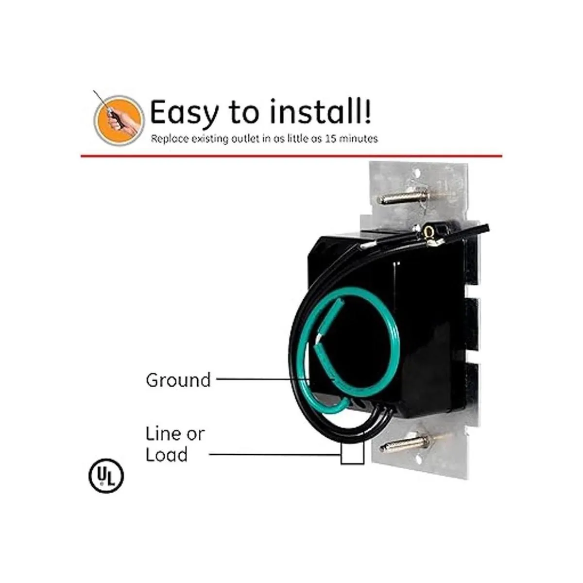 Interruptor de luz GE 18021_3