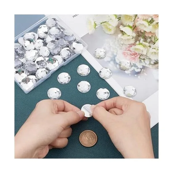 FINGERINSPIRE 60 piezas de diamantes de imitación_3