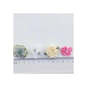 Surtido de cintas flores y moños artesanales Chenkou a_5