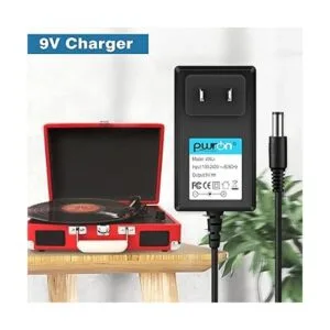 PwrON Adaptador de corriente alterna de 9 V para Crosley_3