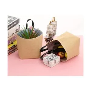 CM Mini Hanging Storage Basket Small Storage Bag Decor Bin_3
