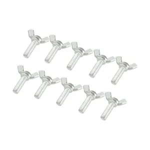 uxcell Tornillo de mariposa de acero al carbono_1