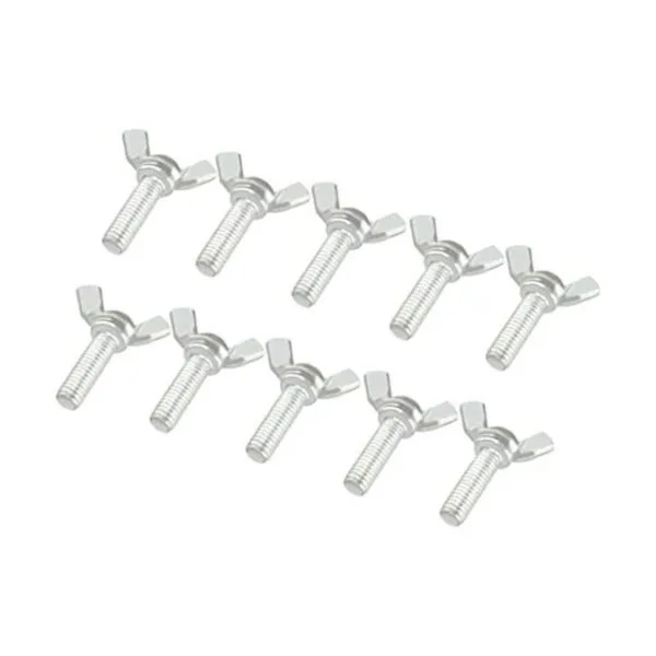 uxcell Tornillo de mariposa de acero al carbono_1