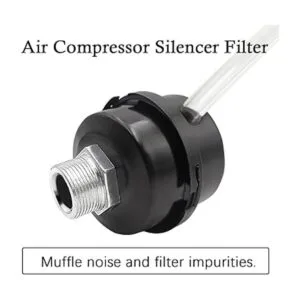 Tnuocke 2 silenciadores de compresor de aire de rosca de_4