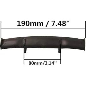 ShareGoo Juego de alerón trasero de plástico universal_7