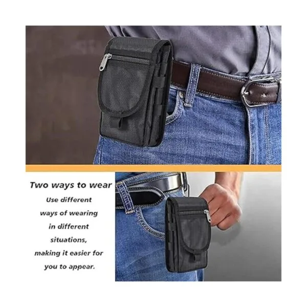 Funda con varios bolsillos para celulares o cosas_5