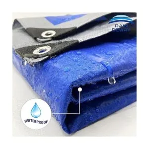 RAINDEWAY Lonas de 6 x 8 pies 5.5 mil cubierta de lona_2