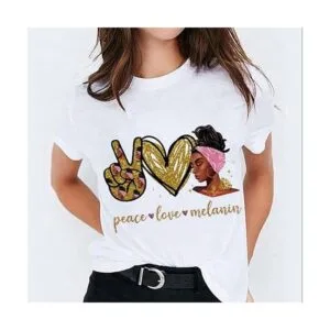 BASEMMAHER Black Women Iron On Patches for Clothing 3PCS_2