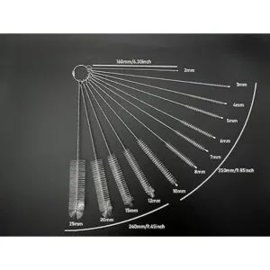 KINGSEM Juego de 12 cepillos limpiadores de pajitas con_3