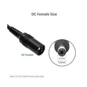 Paquete de 2 cables divisor de potencia de salida de 1_3