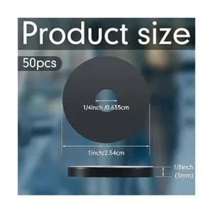 Arandela de goma resistente a la abrasión 1 diámetro_2