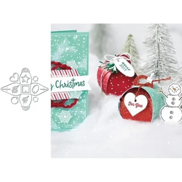 Christmas Gift Box Metal Die Cuts Christmas Gift Box_5