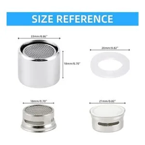 iFealClear Aireador de grifo de 4 piezas filtro de grifo_2