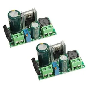 Acxico 2 piezas 3.3V 5V 6V 9V 12V 24V Mini AC DC a DC Buck_1