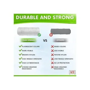 Línea de cuerda blanca Mason Line Cuerda de nailon_5