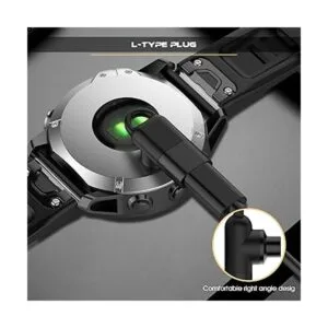 Seltureone Adaptador tipo C para conector de cargador de_6