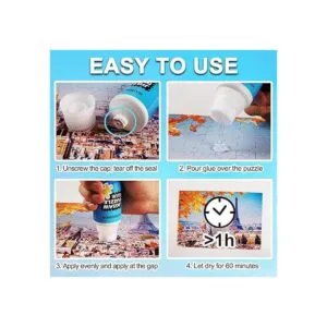 Pegamento transparente para rompecabezas más nuevo con_4