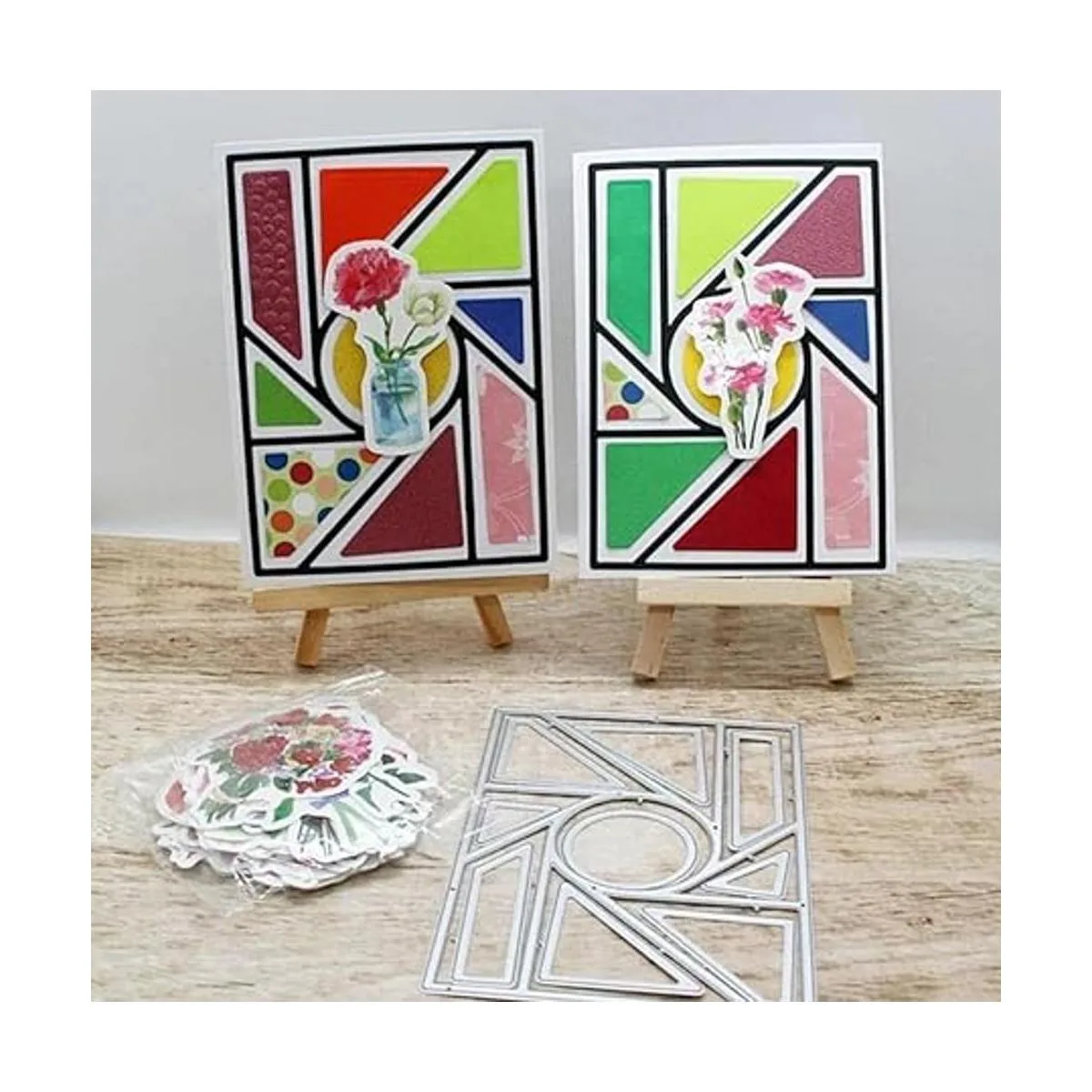 Rectangle Grid Frame Metal Die Cuts Dies Rectangle_4