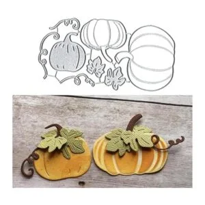 Troqueles de metal de calabaza de Halloween plantillas de_2