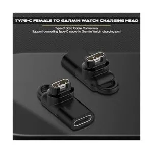 Seltureone Adaptador tipo C para conector de cargador de_3