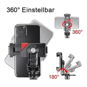 Zeetain Soporte para teléfono para cámara trípode de_2