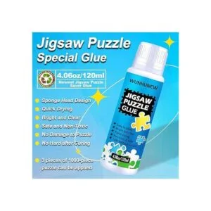 Pegamento transparente para rompecabezas más nuevo con_2