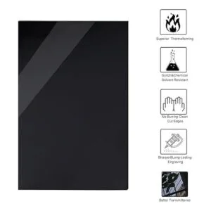 Worasign Hojas de plexiglás acrílicas paquete de 2_3