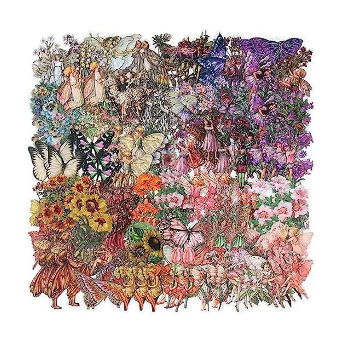 Dizdkizd Lindas calcomanías de hadas para diario_1