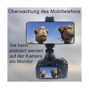 Zeetain Soporte para teléfono para cámara trípode de_5