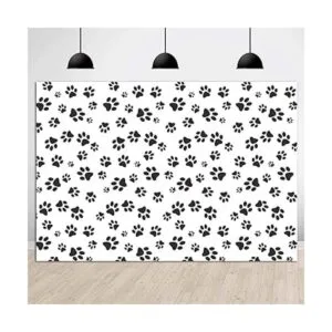 Telón de fondo de fotografía con temática de huellas de_6