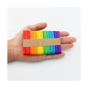 WISYOK 450 palitos de manualidades de colores mini_2