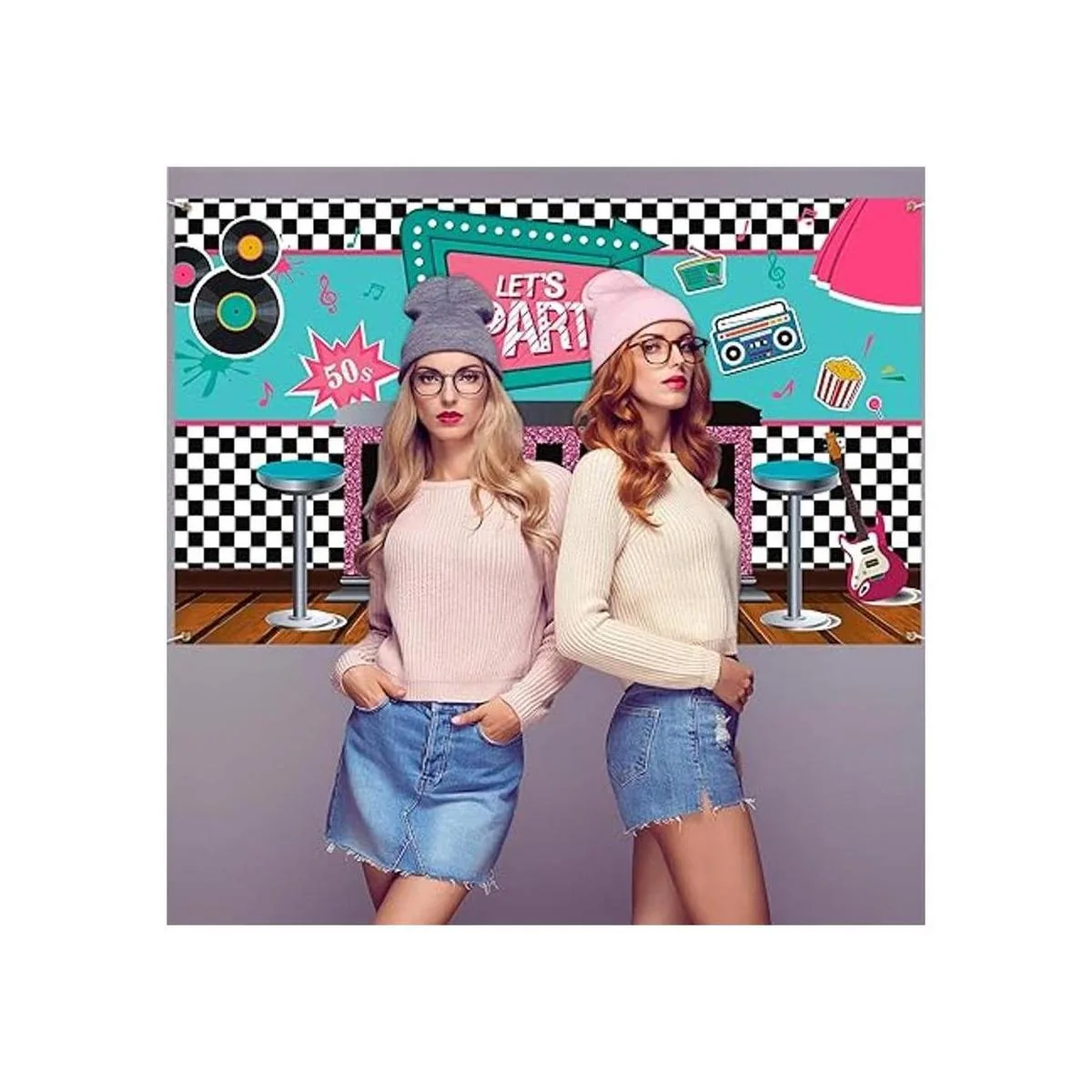 Decoración de pancarta de la tienda de refrescos de los_7