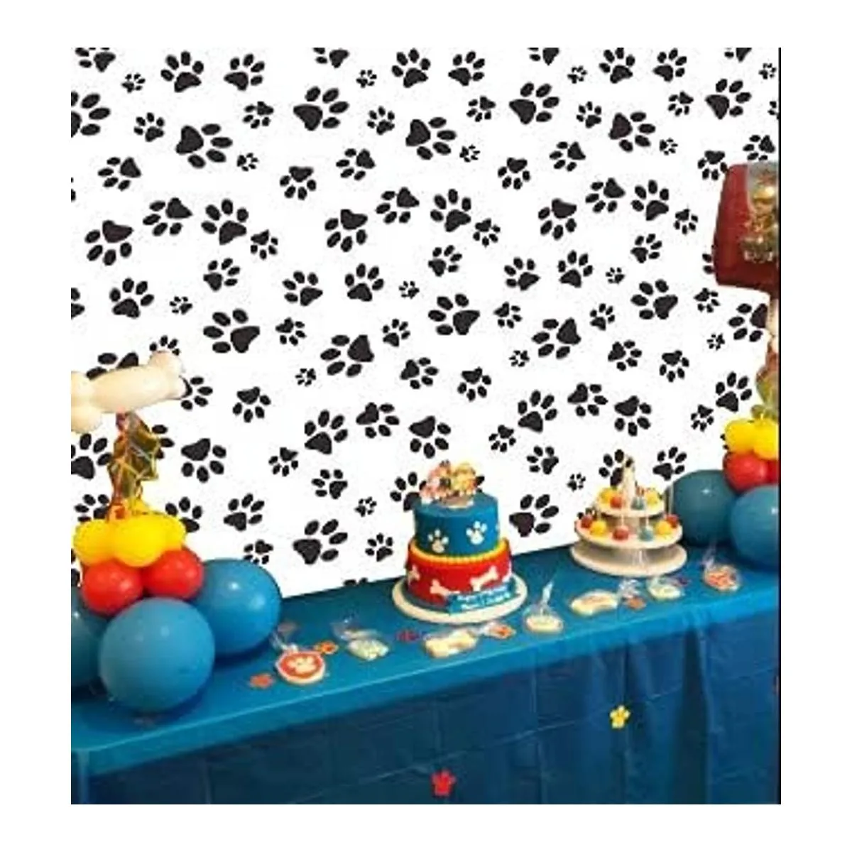 Telón de fondo de fotografía con temática de huellas de_3