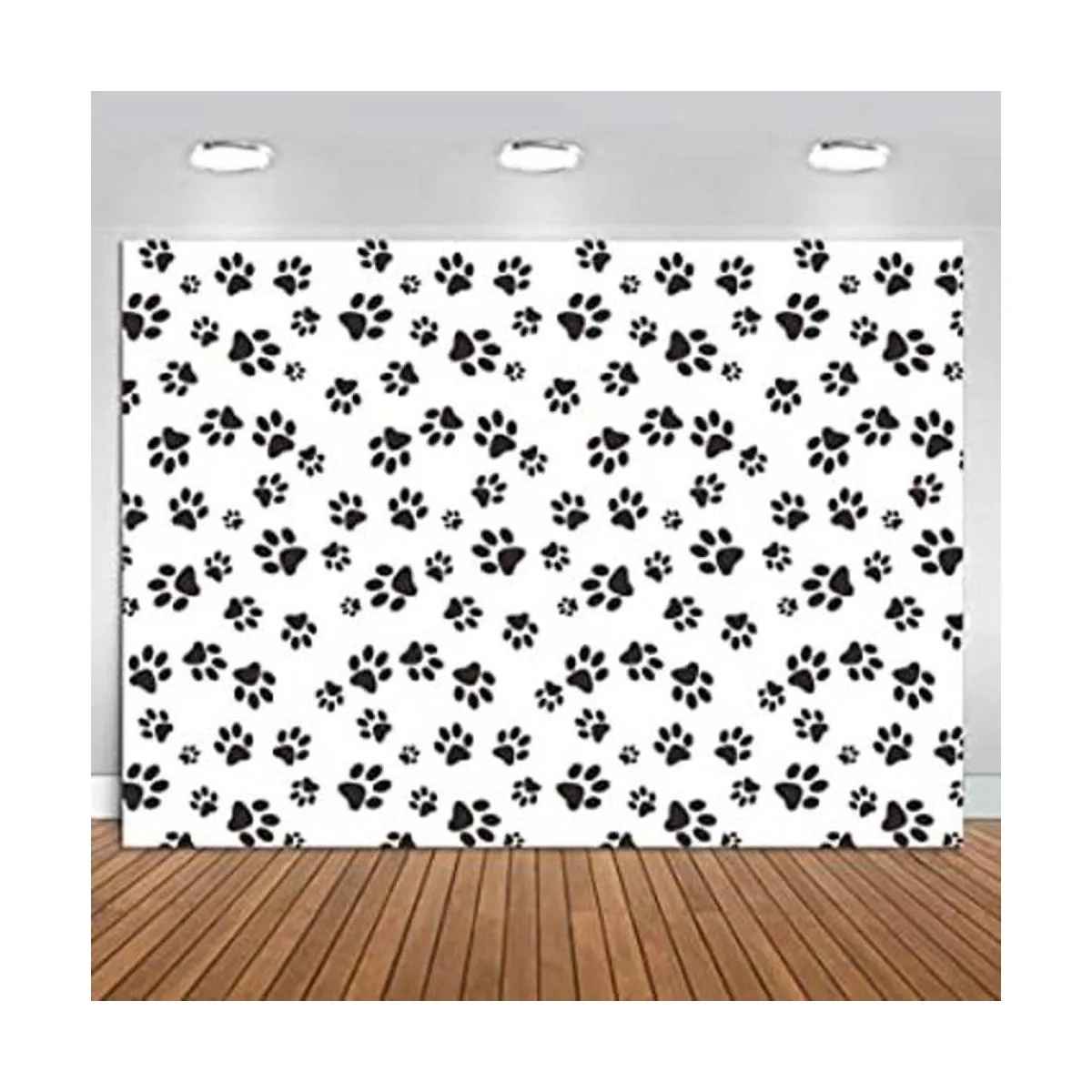 Telón de fondo de fotografía con temática de huellas de_1