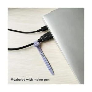 Bridas de silicona con cierre de cremallera 20 correas de_4