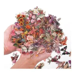 Dizdkizd Lindas calcomanías de hadas para diario_5