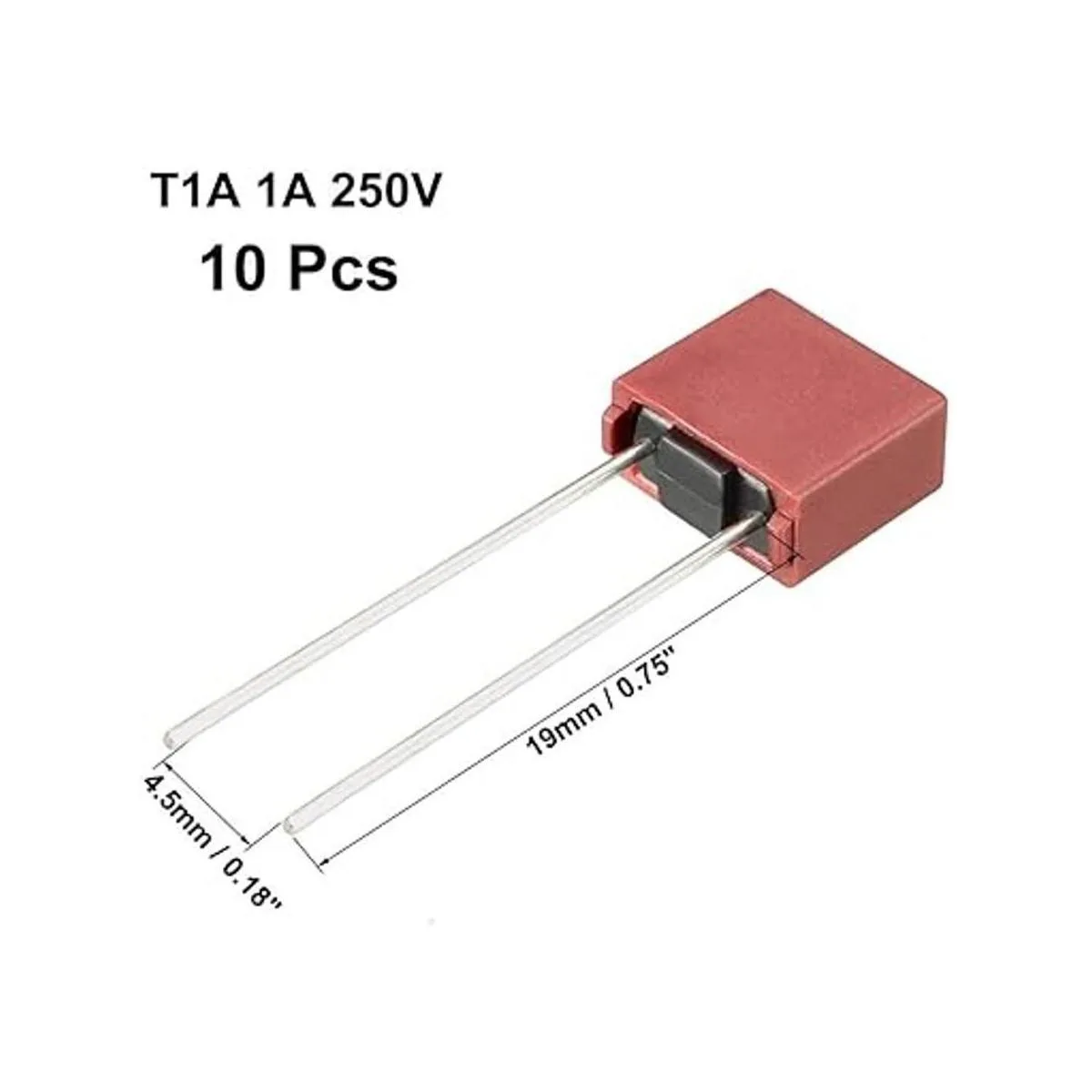 uxcell 10 piezas montado en miniatura cuadrado de soplado_2