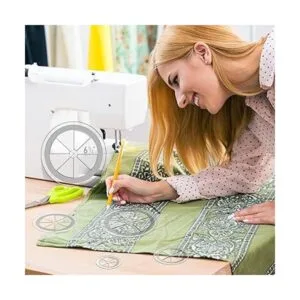 Juego de 5 plantillas de acolchado circular regla de_4