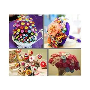 Swpeet 650 botones de resina de varios tamaños 2 y 4_5