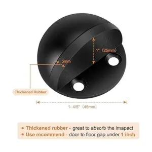 Tope de puerta tope de puerta de piso adhesivo de acero_2