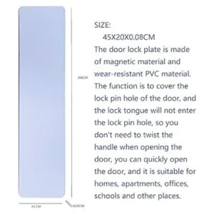 Paquete de 6 tiras magnéticas de bloqueo solución fácil_3