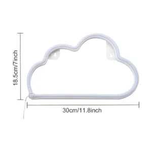 NiniTe Lights luz de neón de nube lindo cartel de nube_2