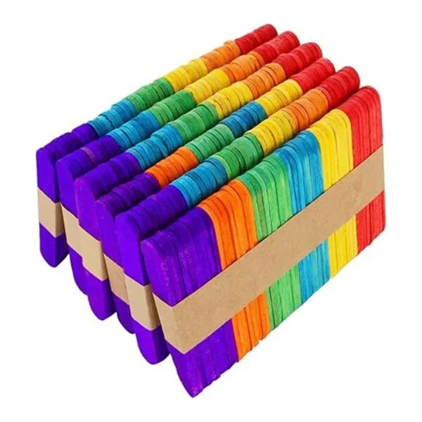 WISYOK 450 palitos de manualidades de colores mini_5