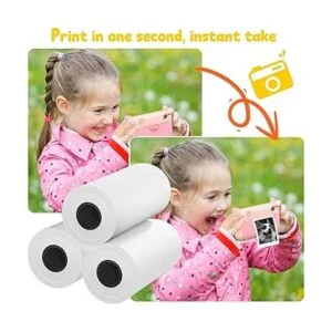 10 rollos de papel de cámara para Kidizoom de impresión de_3